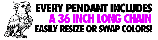 Free Shipping The Biggest, Strongest, Flexible Sports Pendants and Chains